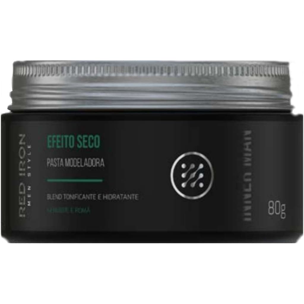Pomada Modeladora Inner Men 80g Efeito Seco Alta Fixação Cabelo Masculino Sem Brilho