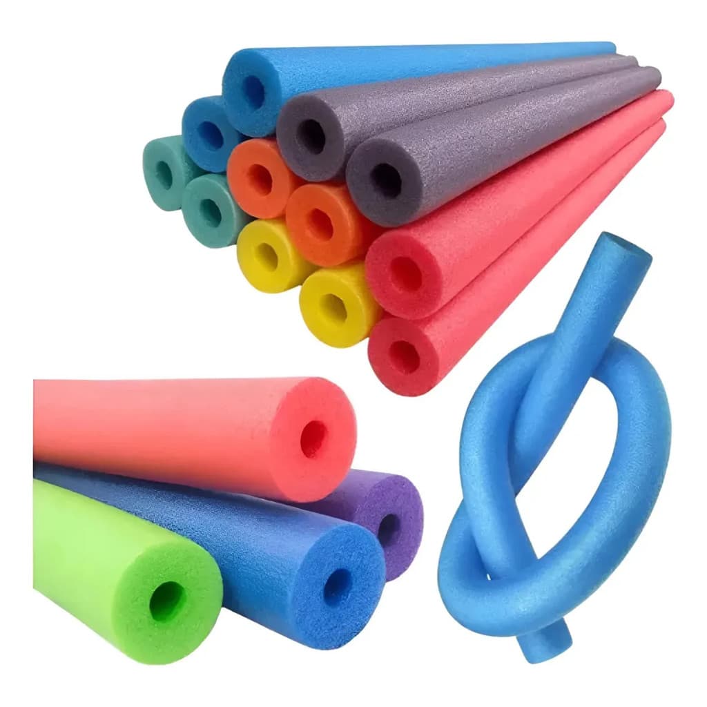 Kit 3 Boia Macarrão Espaguete Flutuador Com Furo