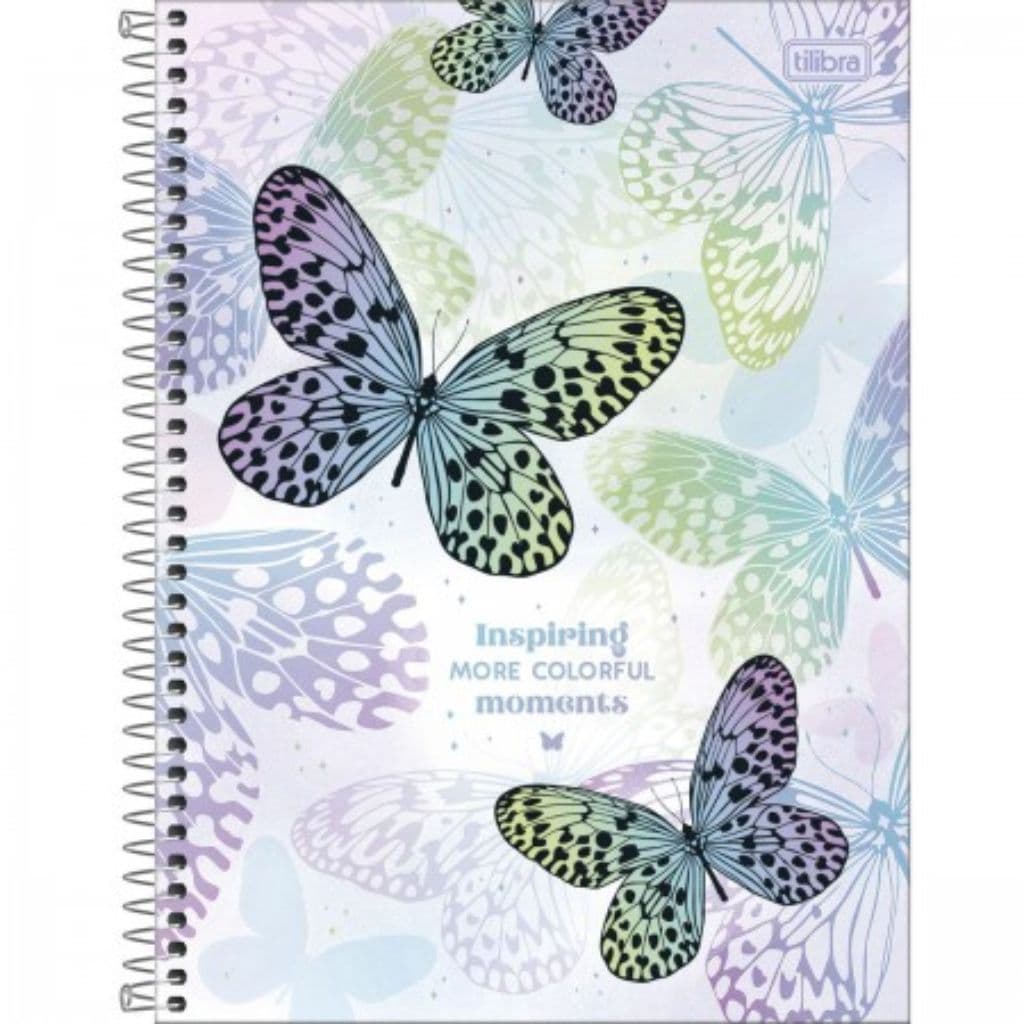 Caderno Univ Daisy De 01 Materia 80fls Capa Dura