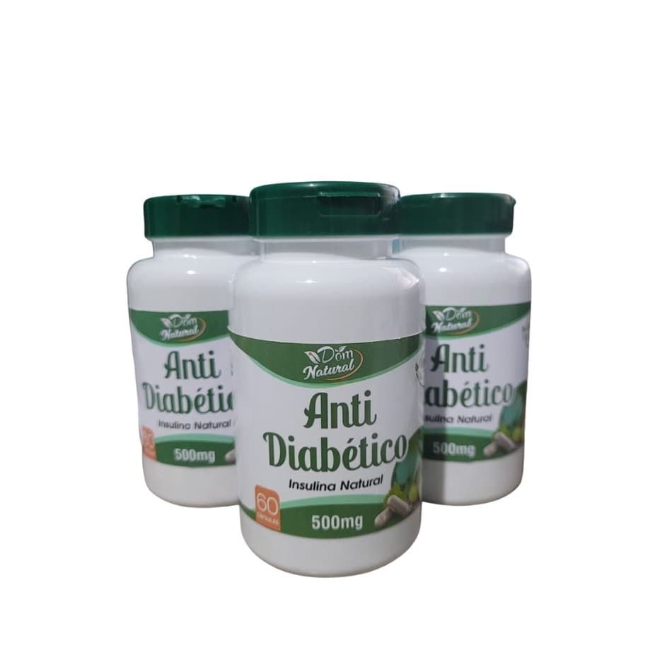 Kit para 2 meses  Suplemento Antidiabético Dom Natural