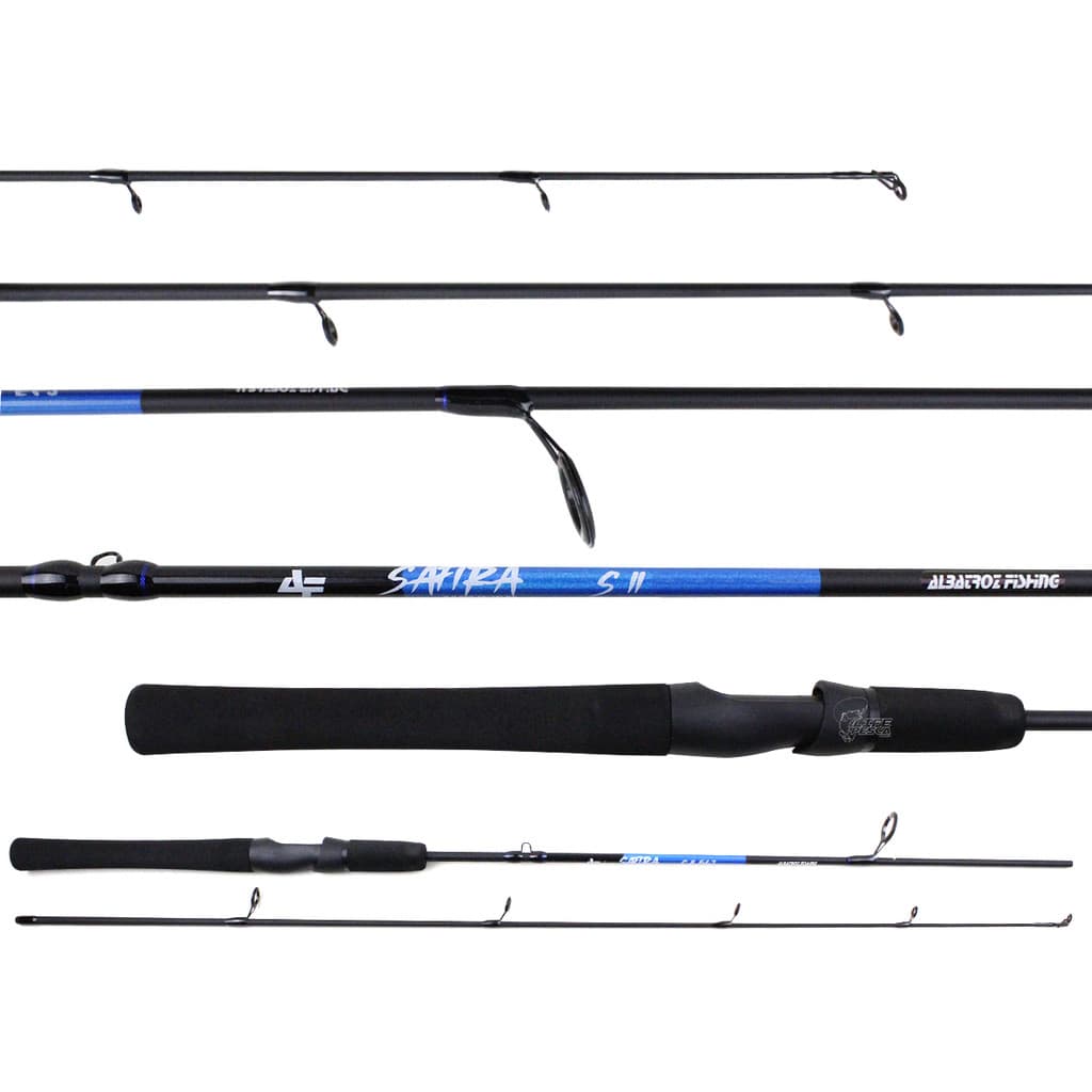 Vara Para Molinete Albatroz Safira 6'0" (1,80m) 10-20Lbs SII602 - 2 Partes