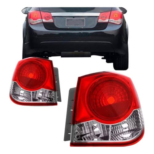 Par Lanterna Traseira Cruze 2011 2012 2013 2014 Sedan