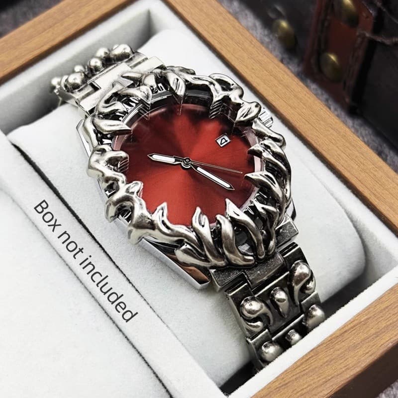 Relógio Masculino Estilo Punk Com Design De Garra , De Pulso De Quartzo Exclusivo E Elegante