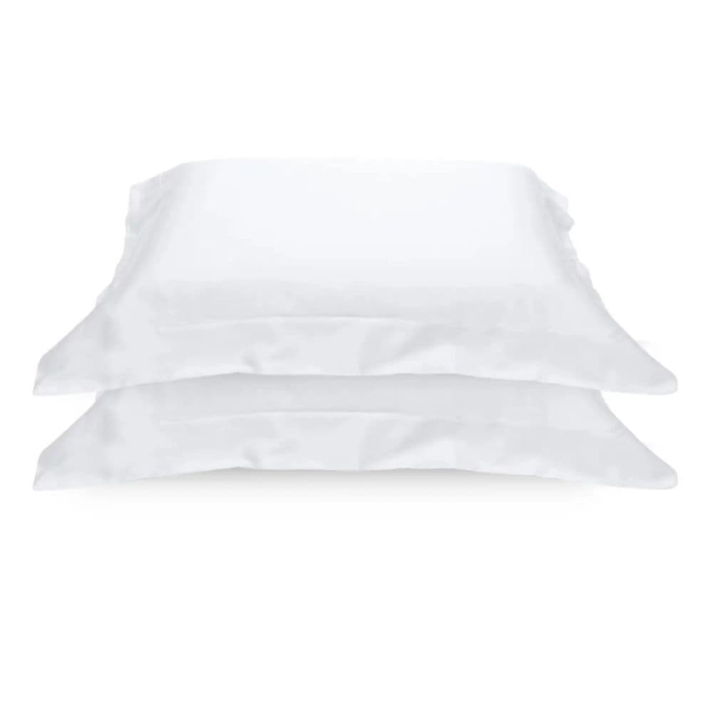 Kit 2 Pçs Fronha Buettner Platine 300 Fios - 100% Algodão - 50x70cm - Branco