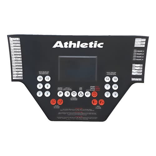Painel Esteira Profissional Athletic Amazon 3.0ti  Original Preto