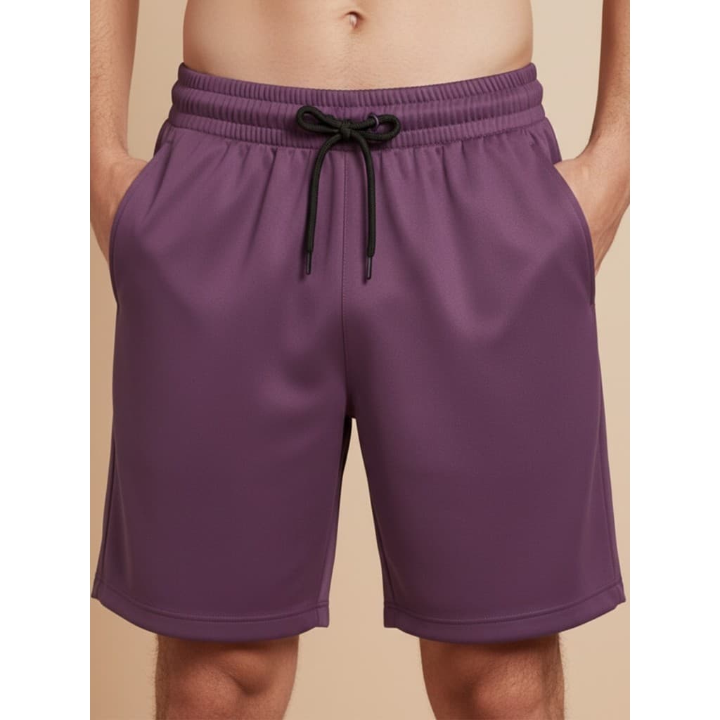 Short Masculino Moletinho Liso Esportivo Praia Leve Treino Futebool Promoção Quente
