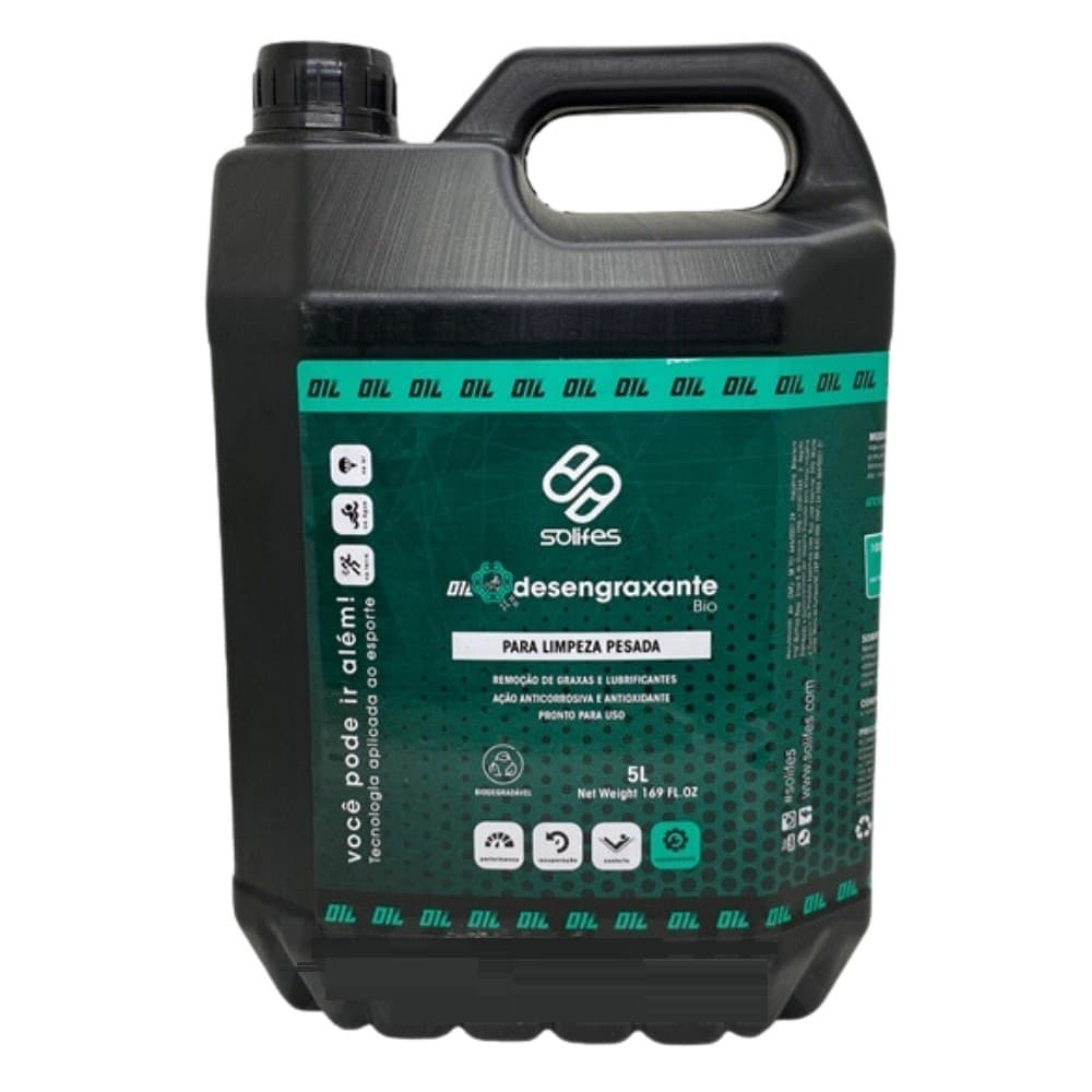 Desengraxante Solifes 5L 5000ml Biodegradável Bike Bicicleta