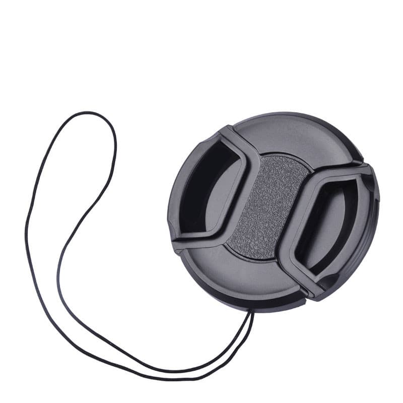 Suporte Para Tampa De Lente 37 40.5 43 46 49 52 55 58 62 67 72 77 82Mm Center Pinch Snap-on Cap Cover Protetor Protetora