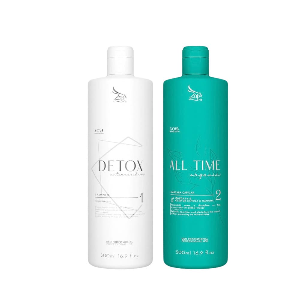 Kit Progressiva Zap All Time Organic - 2x480ml