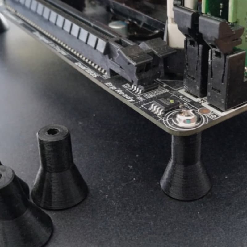 Suporte Placa Mãe Externo  - Pezinho Reforçado - Para Bancada de teste Desktop Pc