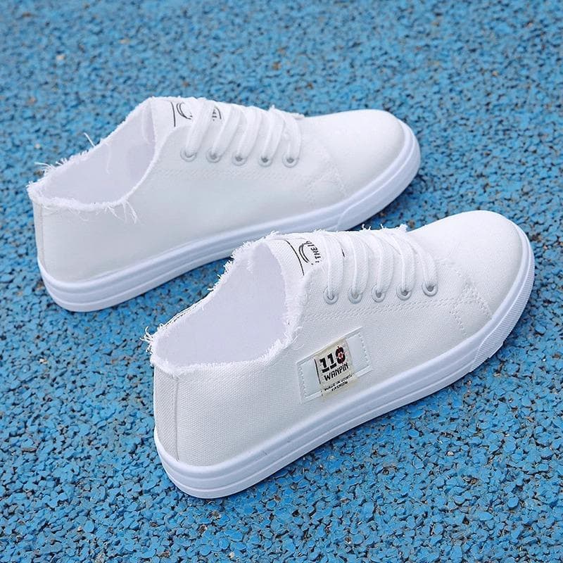 Velho pequim sapatos de pano primavera verão novo estilo sapatos de lona feminino estudante sapatos versão coreana sola