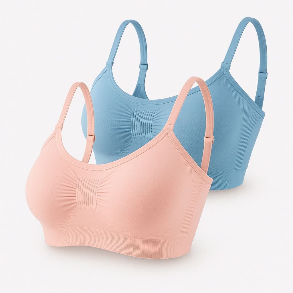 kit 2 top alça feminino sutiã premium ajustável academia bojo removivel