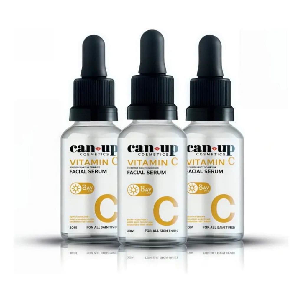 Kit 3 Sérum Facial Vitamina C Can-up Uso Diário 30ml