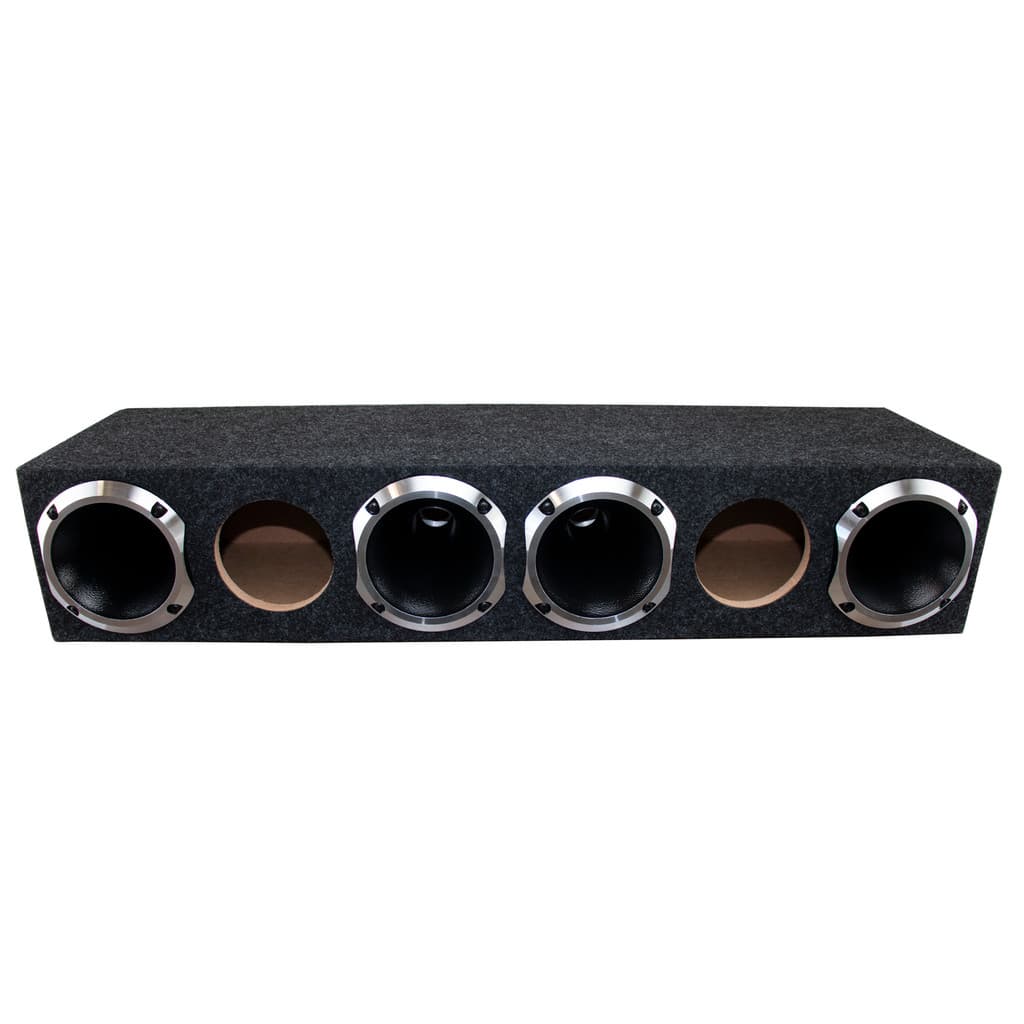 CAIXA CORNETEIRA CARPETE CURTA 4 CORNETA HL 1425 2 TWEETER (A: 17 X L: 88,5 X P: 25)