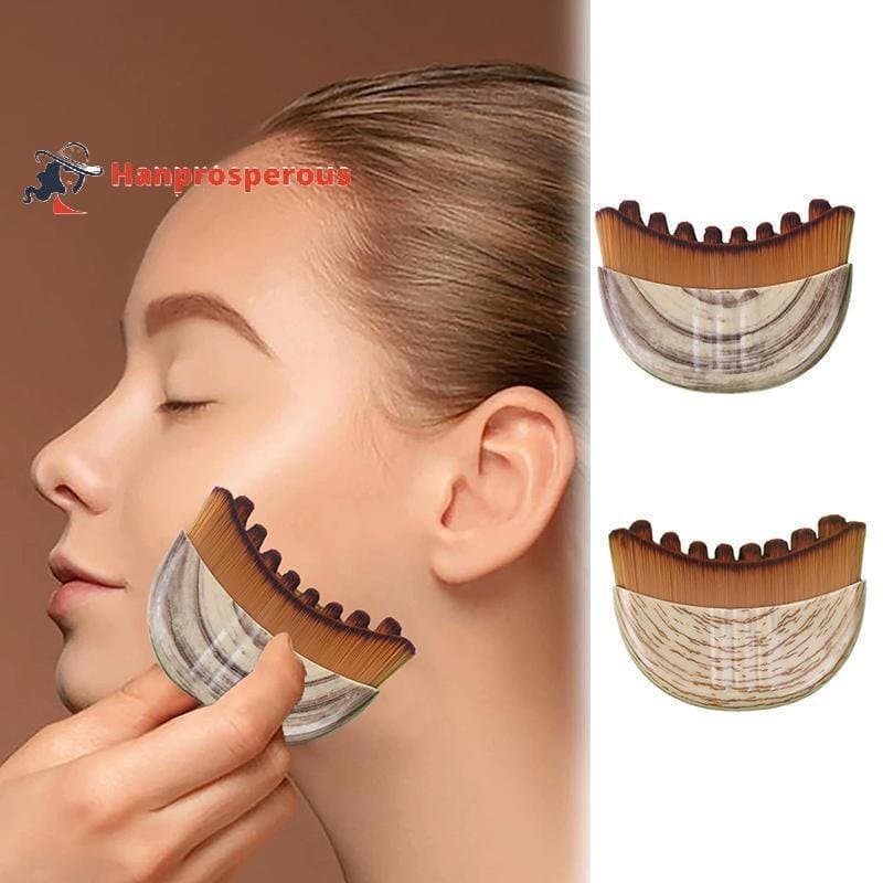 Hanprosperous > Escova Facial Portátil Para Contorno Linfático , Multifuncional , Reduzir O Inchaço , Drenagem Linfática