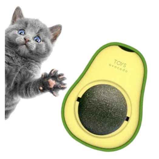 Brinquedo Gato Catnip Abacate Erva Gato Bola Lamber