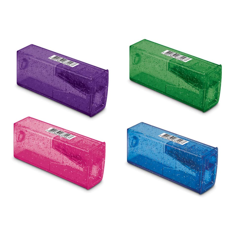 Apontador com coletor Glitz SM/125GLIZF Faber-Castell