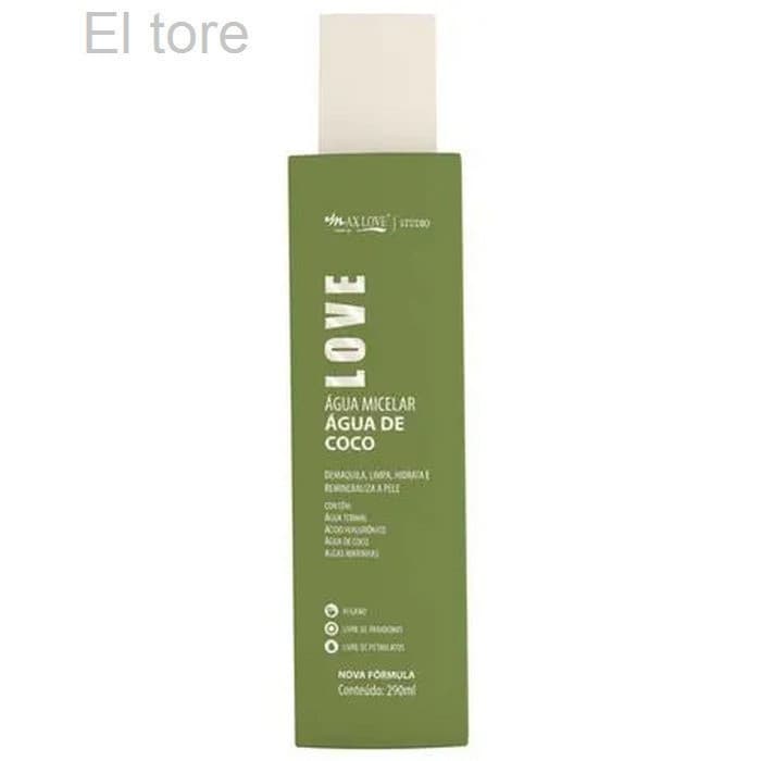 Água Micelar Max Love Agua De Coco 290mlRKCL