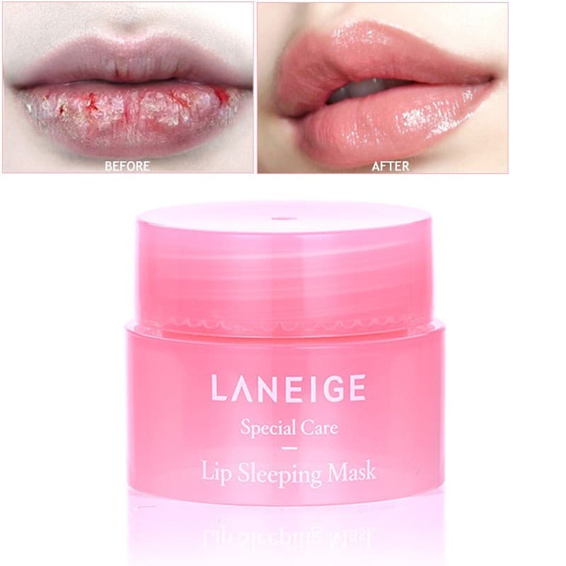 Máscara labial para dormir 3g/Máscara labial hidratante intensiva/esfoliante