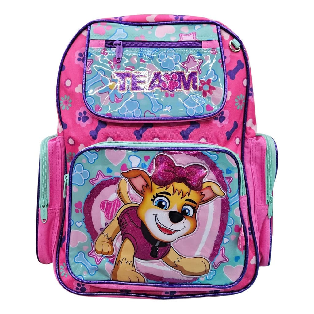 Mochila Escolar Patrulha Canina Skye Team – Prática e Divertida