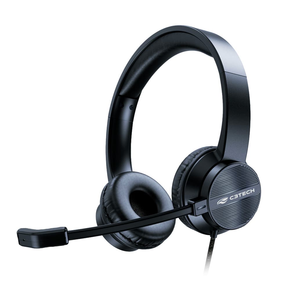 Headset C3Tech USB com microfone - PH-380