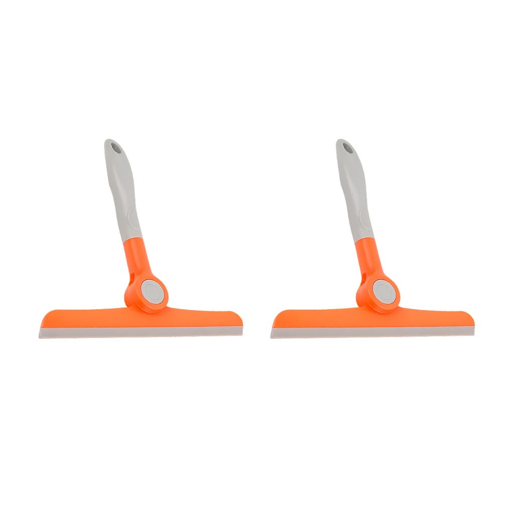 Kit 2 Rodo Raspador manual Pia Ergonômico Cozinha Puxador Lavanderia Multuso Doméstico Casa Banheiro