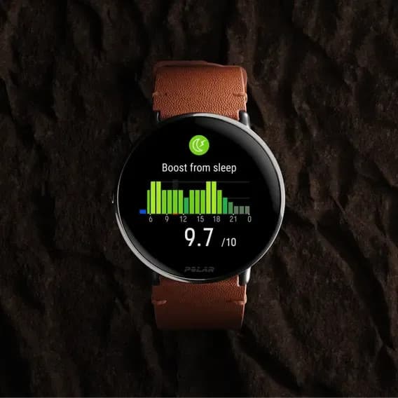 Relógio de Corrida Polar Ignite 3 Titanium Bronze + Pulseira
