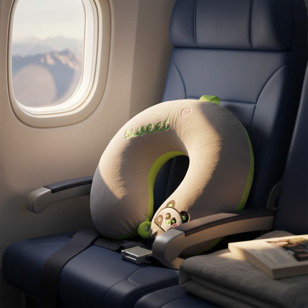 Protetor De Pescoço Para Bebê Que Dorme Em Viagens Seguro
