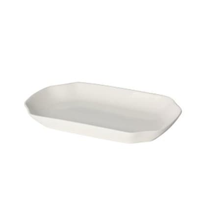 Travessa De Porcelana Lyor New Bone Filipinas Branca