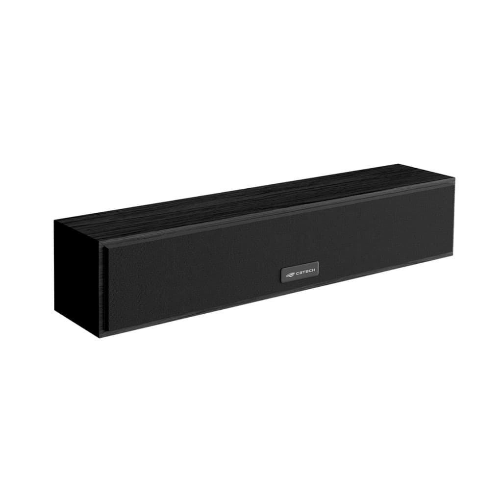 Soundbar 2.0 C3 Tech 6W Caixa Som Conexão P2 USB Preto SB-30 C3 Tech