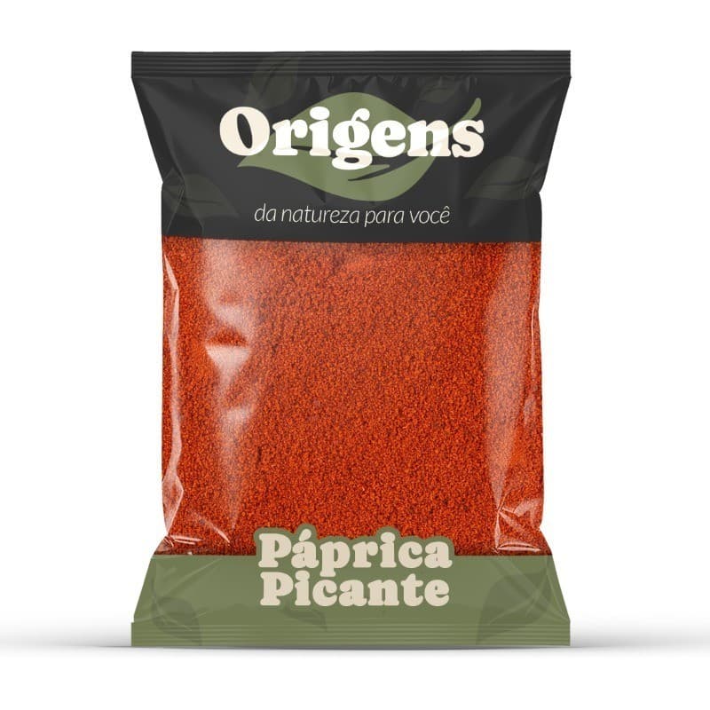 Páprica Picante Extra Pura Premium 1Kg - Origens