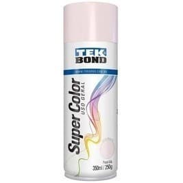 Tinta spray Super Color Tekbond 350ml, aerossol, para metal, madeira,ceramica,gesso, fluorescente, metálica, uso geral