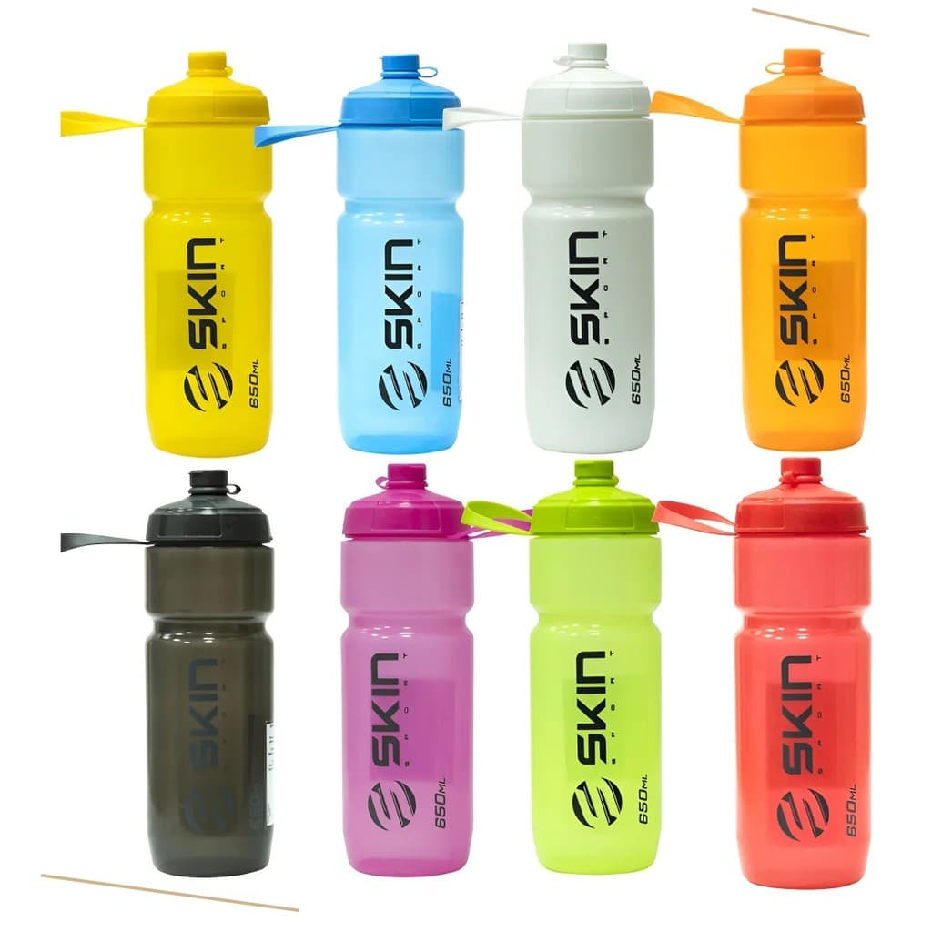 Garrafa Caramanhola Ciclismo Skin PRO 650ml Bico Automático