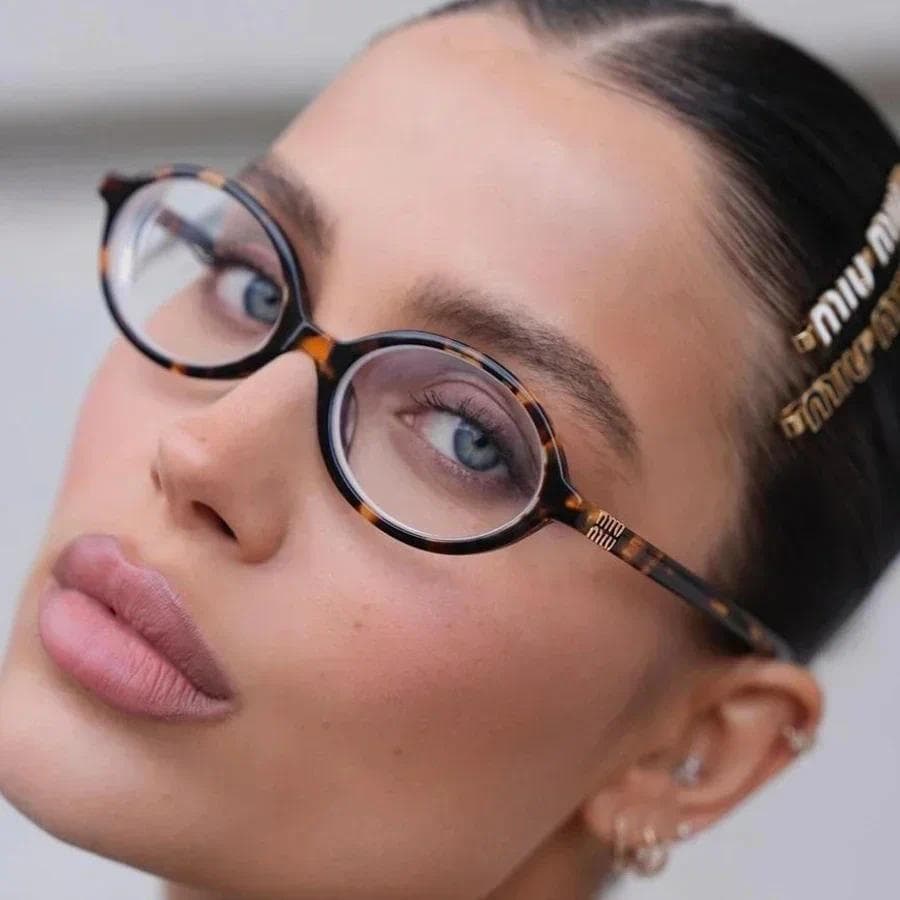 2026 Vintage Pequeno Oval Óculos De Sol Feminino Nova Moda Elegante Gradiente Senhoras Y2k Viagem Ao Ar Livre Tons
