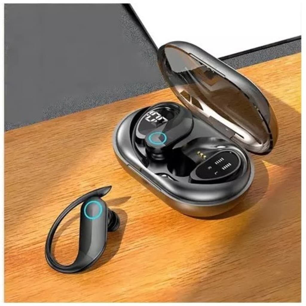 Fone de ouvido G37 Sem Fio Bluetooth TWS Esportivo Design Pendurado Na Orelha Ergonômico