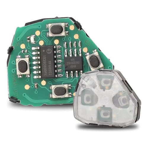 Placa Chave Alarme Toyota Hilux SW4 Corolla Etios 433MHz 4B
