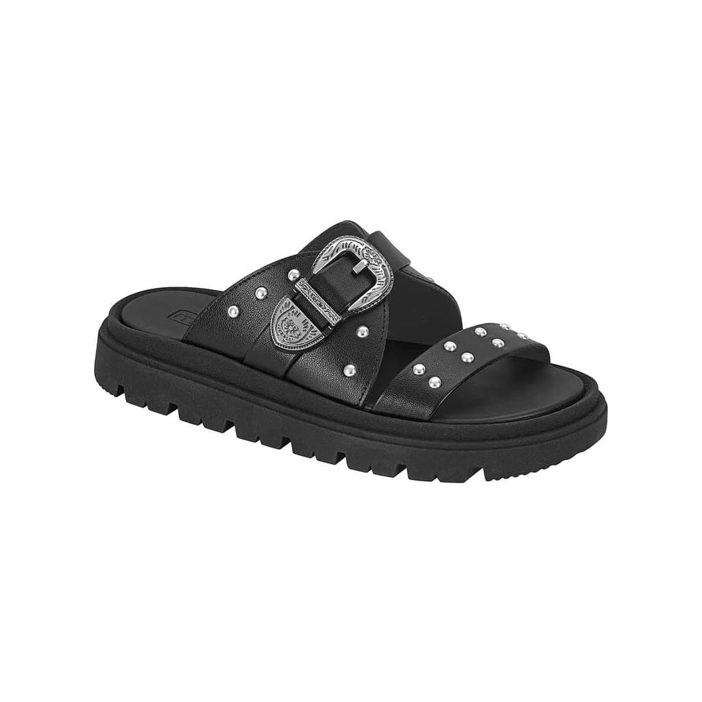 Papete Birken Feminino Moleca Preto 5504.104