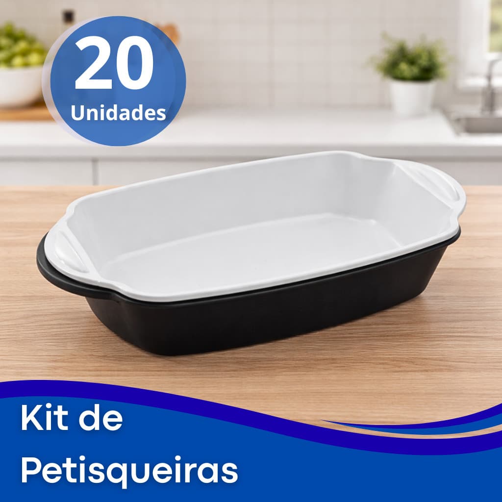 Jogo de 20 Petisqueiras Barca tamanho P e G de Plástico é Ideal Para Frutas, Salgadinhos, Petiscos, Doces Reutilizavel