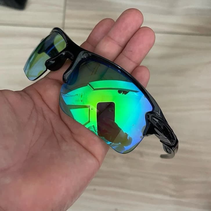 Óculos de Sol Esportivo Flak Unissex Polarizado Beach tennis Bike Corrida Treino  Premium