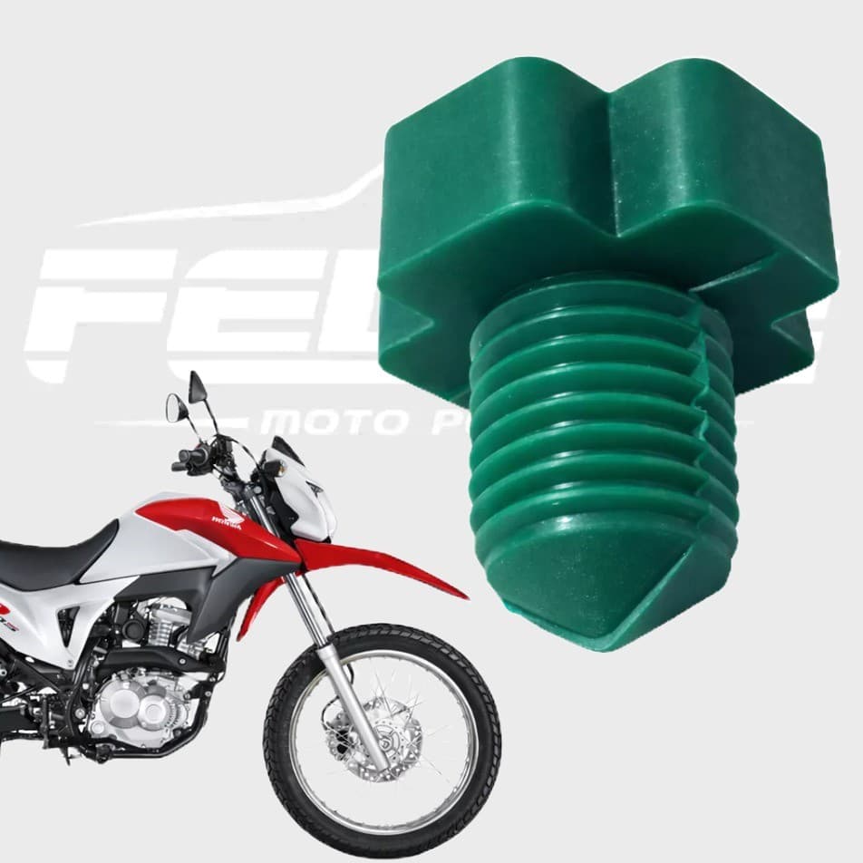 Bujão Antivazamento De Silicone Para Motor De Motocicleta 14MM