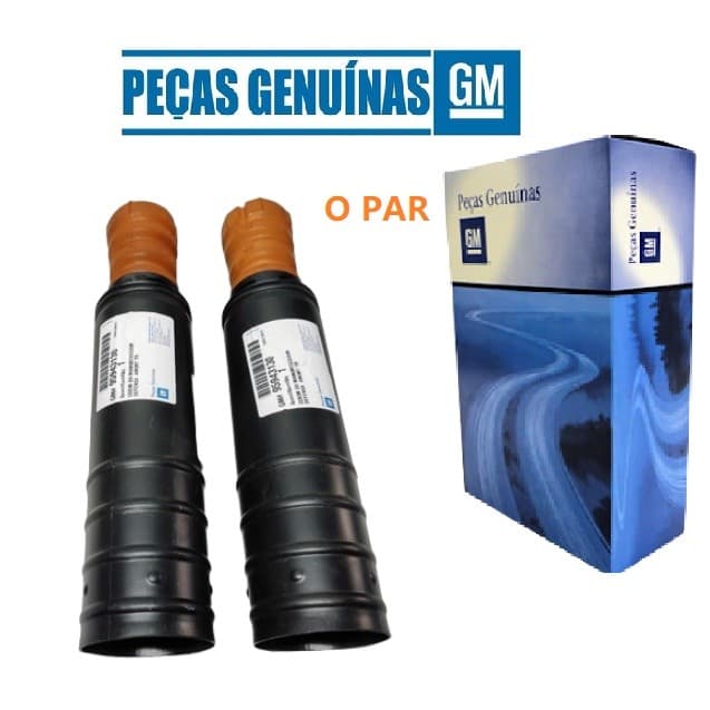 Par batente amortecedor traseiro Onix Prisma Cobalt Spin 95943130 ou 52181722 ORIGINAL