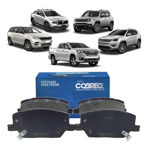 Jogo Pastilha Freio Diant Jeep Compass 1.3 2.0 17/24 N1774