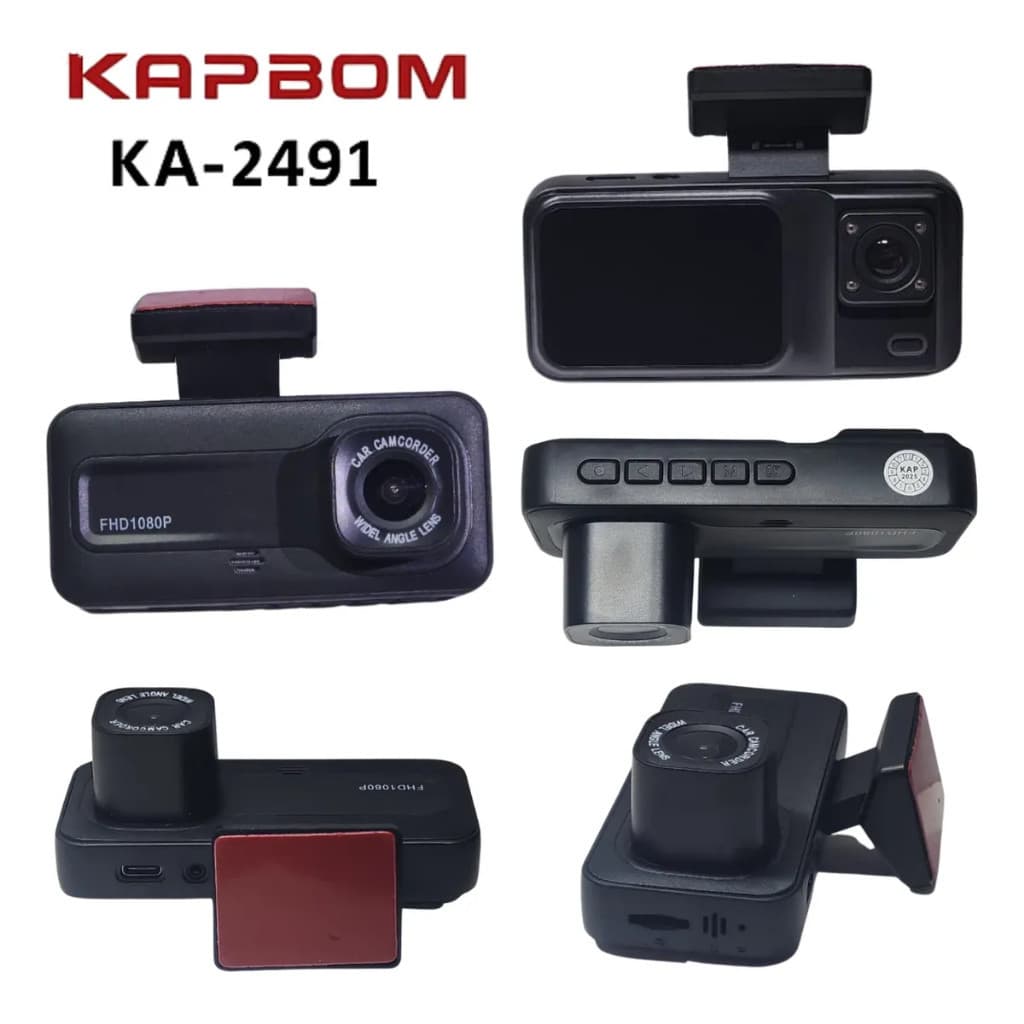 Câmera Automotiva Carro Caminhão DVR Full HD com 3 Lentes Segurança Modelo 2026