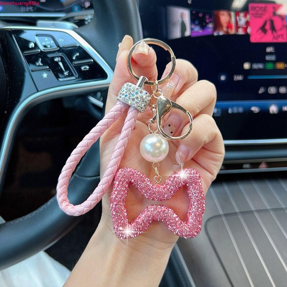 Chaveiro De Corda De Couro TIANCHUANG , Arco De Estilo Simples Com Design Oco , Pingente De Chave De Carro Elegante