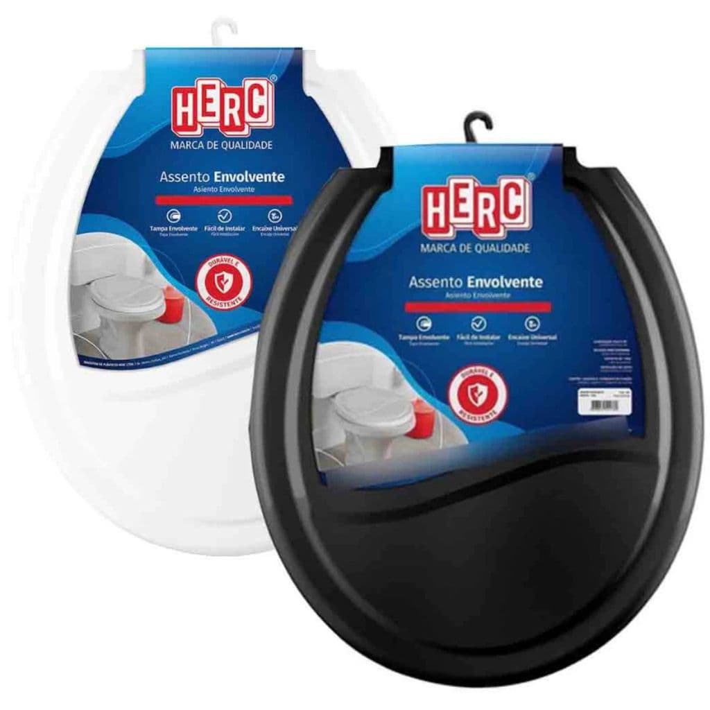 Assento Tampa de Vaso Sanitário Envolvente Herc Universal