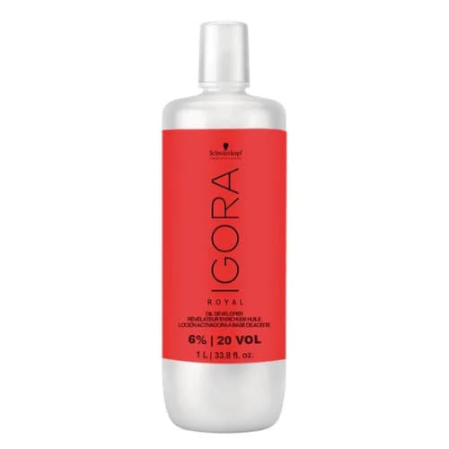 Igora Royal - Água Oxigenada  - 6% 20 Volumes 1L