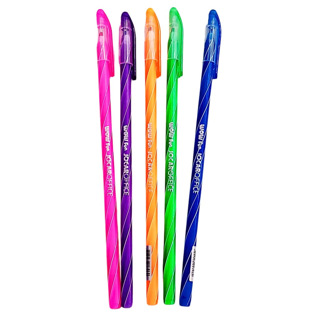 Caneta Colorida Perfumada Wow Fun 0.7mm - Com Cheirinho 5un.