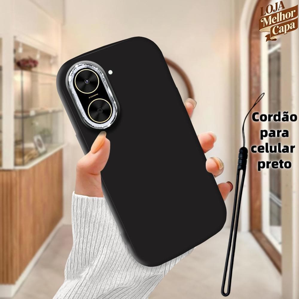 Capinha Simples Macia Silicone Para Xiaomi Poco C71 Capa Luxo Protetora Telefone Caso De Celular Open Lens 0000 Case PD