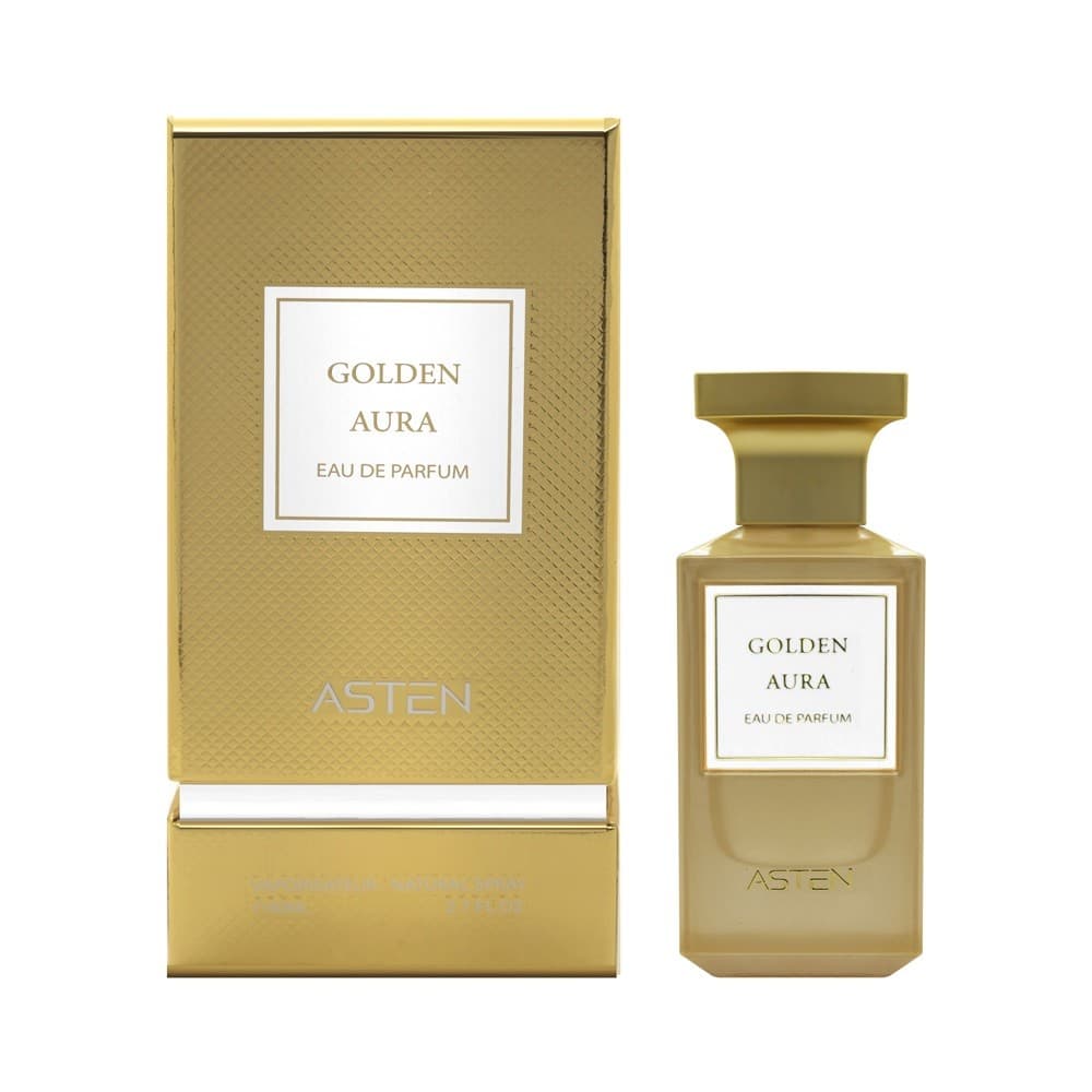 Perfume Asten Golden Aura EDP Unissex 80ml