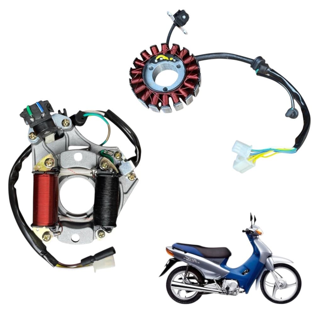 ESTATOR BIZ 100 ES 2000 2001 2002 A 2005 PARTIDA ELETRICA